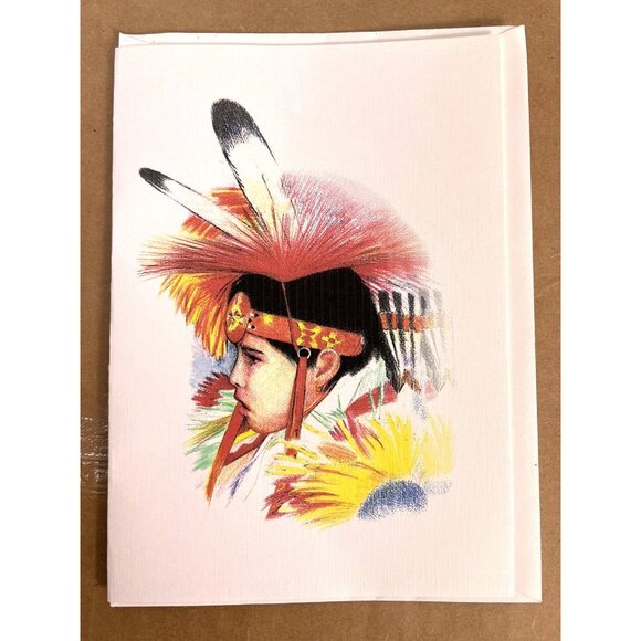 "Woodland Boy" by Daniel Ramirez Saginaw Chippewa Descent Artist - Picture 5 of 5